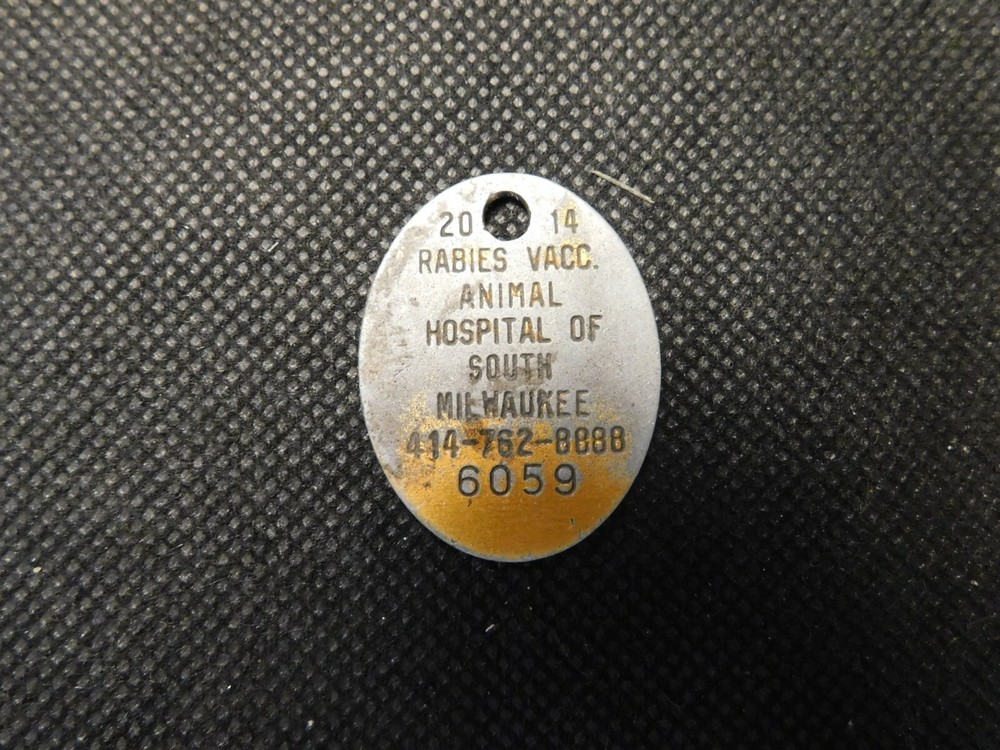 2014 SOUTH MILWAUKEE, WI DOG TAG! e1070DDC