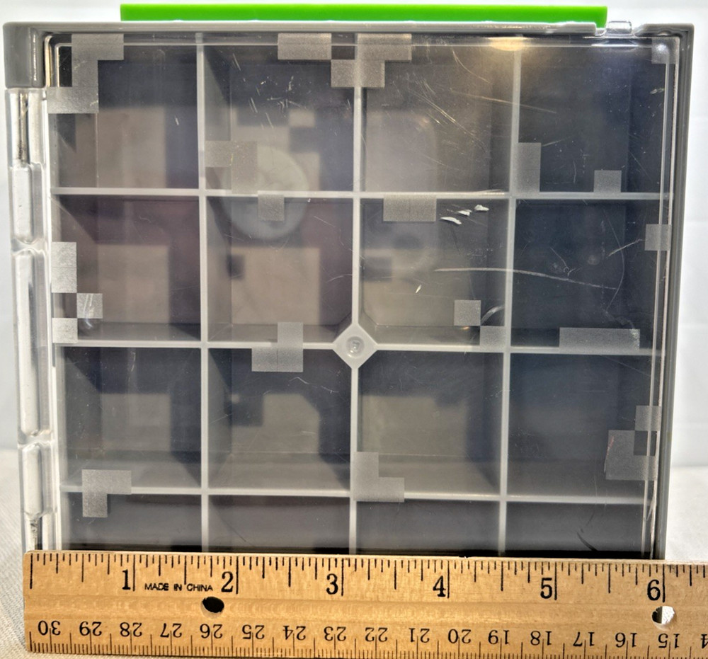 Minecraft Mini Figure Collector Case Plastic Cube Playset Storage & Display Box