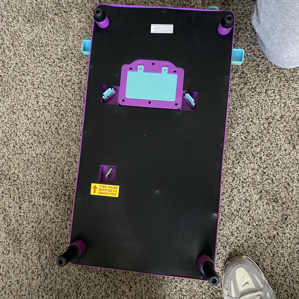 Roller Coaster Odyssey Fun Portable Foldable Lights Sound Pinball Machine 22x23"