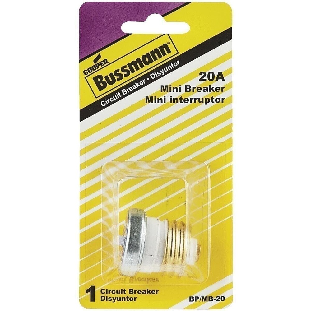 Bussman 20A Mini Breaker