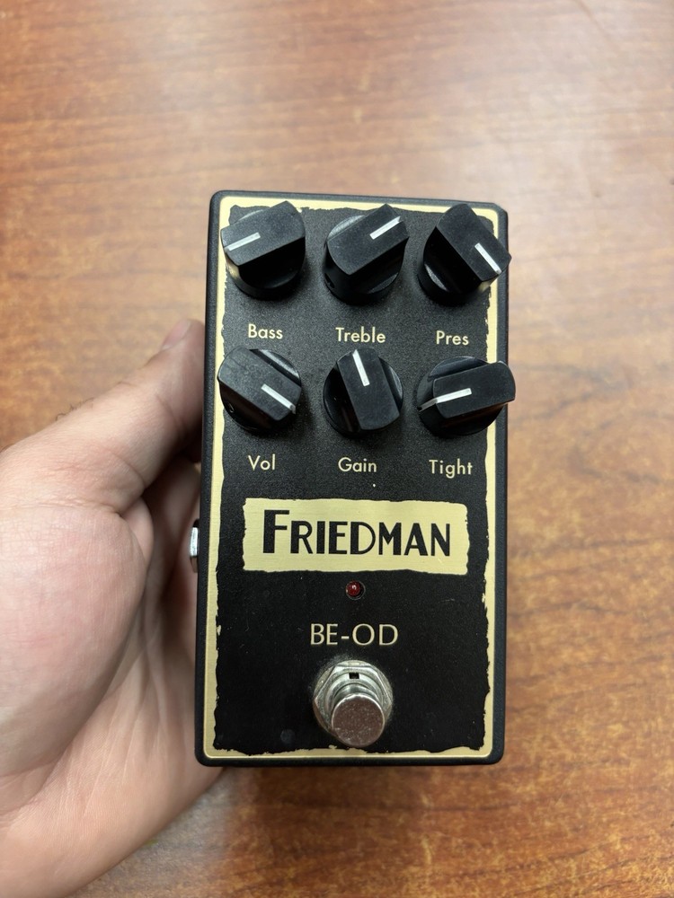 Friedman BE-OD Overdrive Pedal Excellent Condition