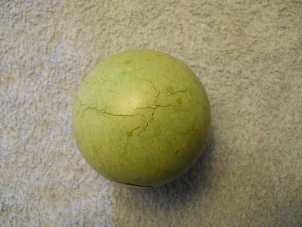 Vintage Clay Billiard Ball - #6
