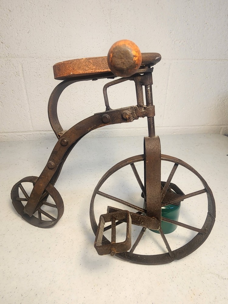 Vintage Iron 2 Wheel Decorative Bicycle