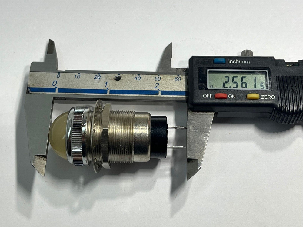 TWO DIALIGHT PANEL INDICATOR LIGHTS