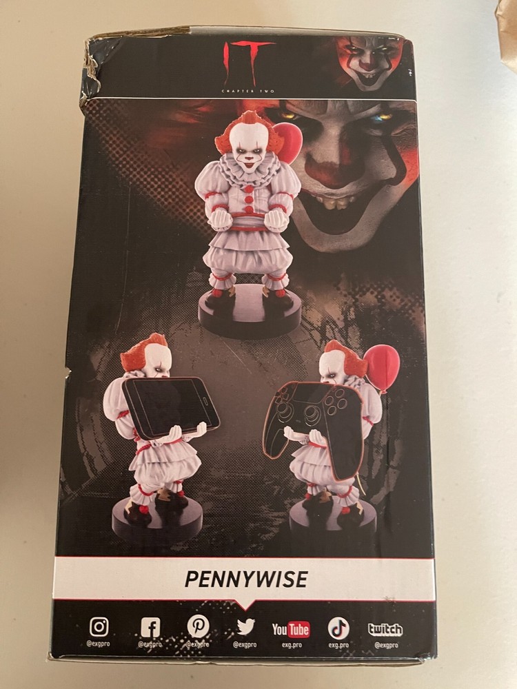 Exquisite Gaming - Pennywise Cable Guy Controller & Phone Holder Stand