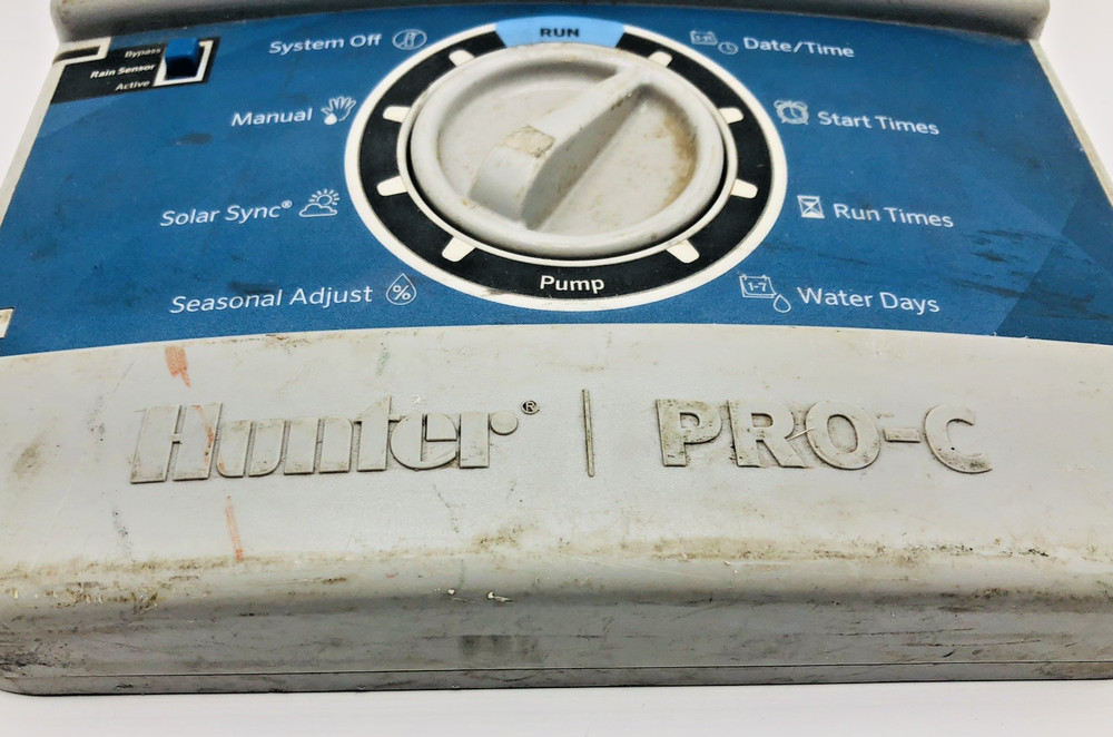 Hunter Pro-C 10 Zone Sprinkler System Controller Indoor Outdoor Irrigation Timer