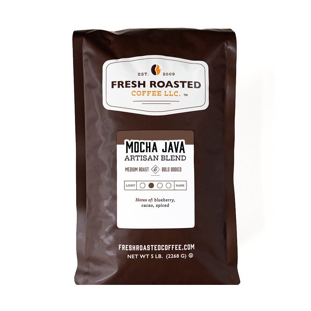 Mocha Java Artisan Blend | Whole Bean Coffee | Fresh Roasted Coffee