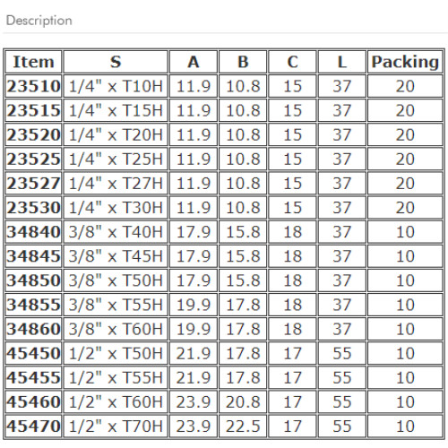3/8"" STAR SOCKET BIT(TAMPERPR BY JTC 34840