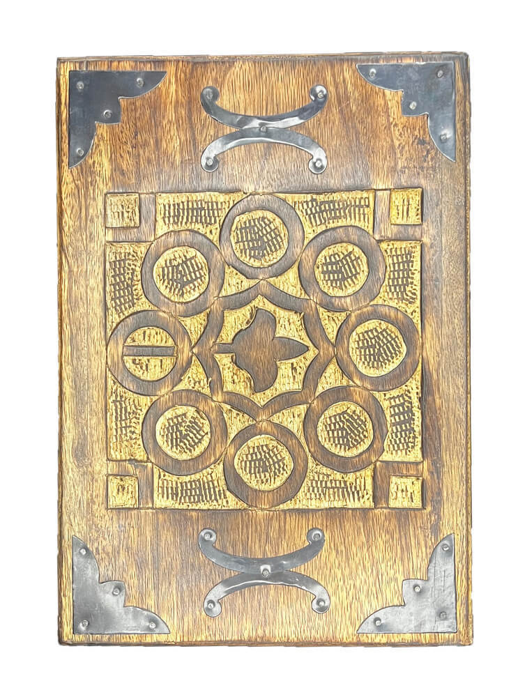 Antique Style Mango Wood Book Type Box