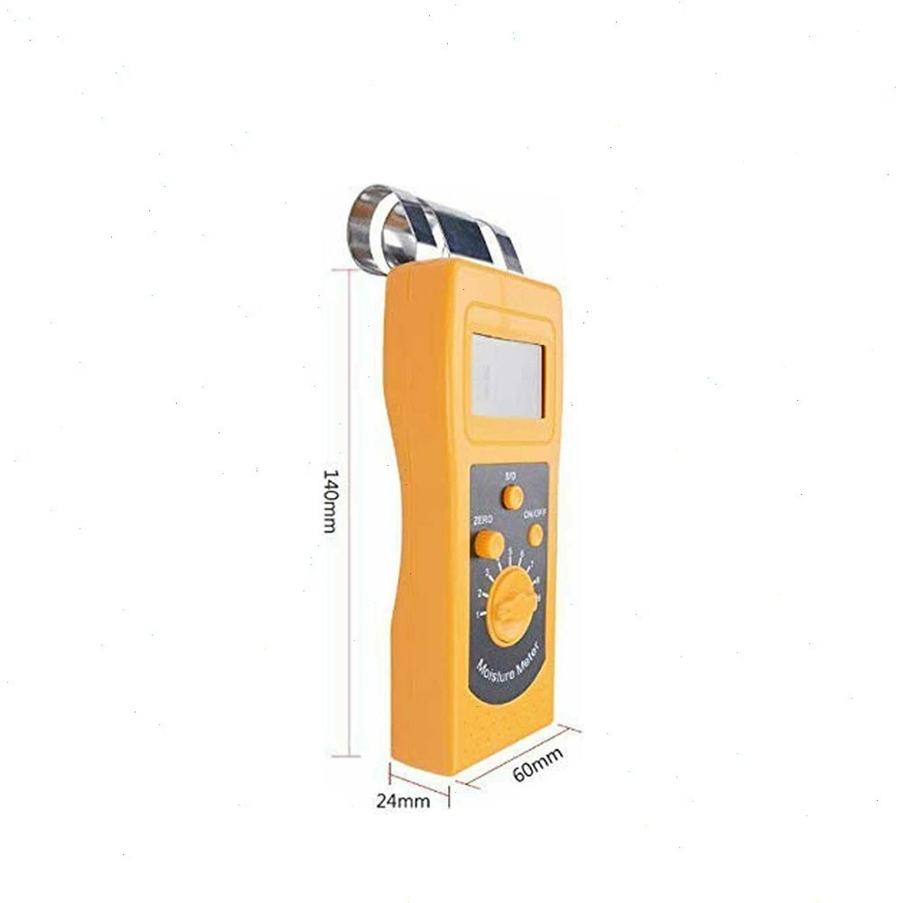 Digital Textile Moisture Content Measurement with Range 0.0-90.0% (s)