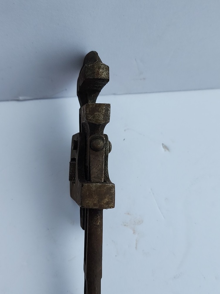 Vintage Durex Pipe Wrench 8'' West Germany Solid Steel