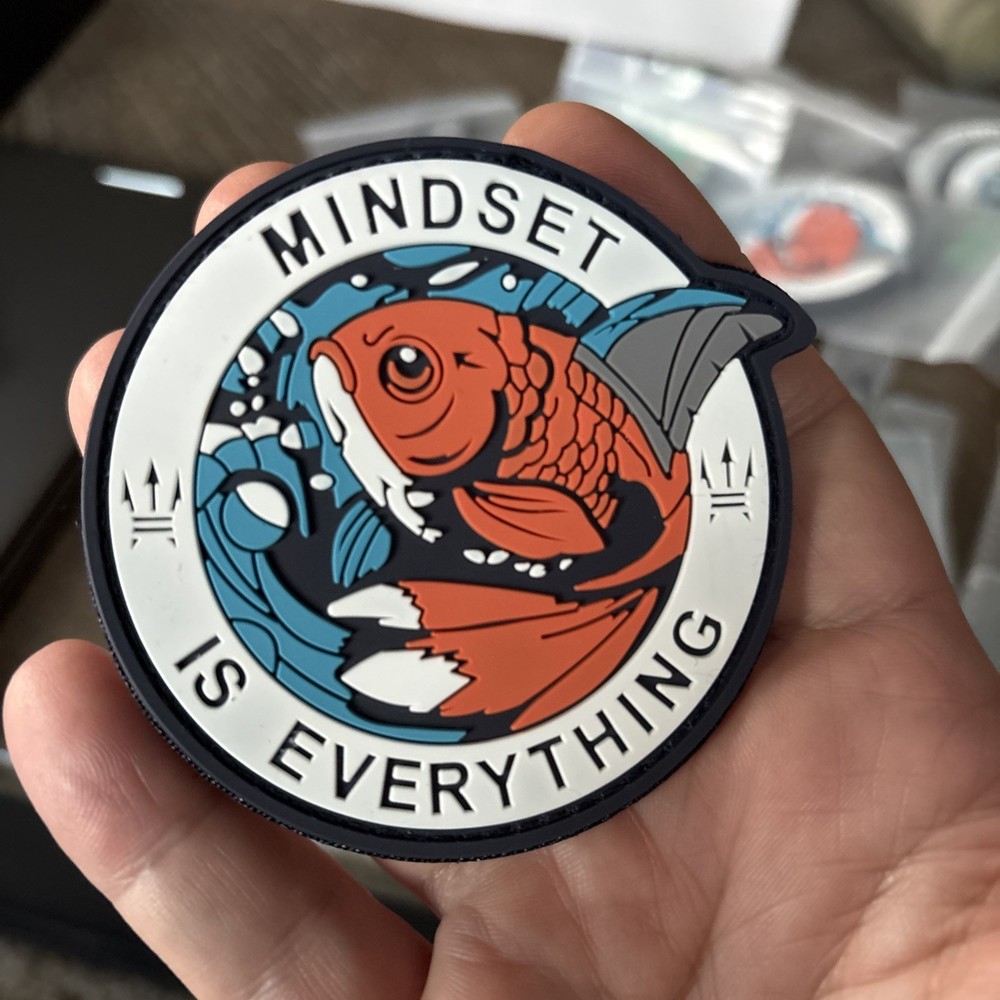 Countycomm Maratac Government Products Group hook n loop Patch Mindset Trident