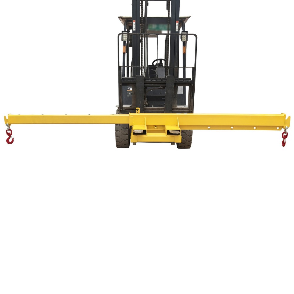 6600lb Bidirectional Adjustable Mobile Crane Boom Forklift Telescopic Boom