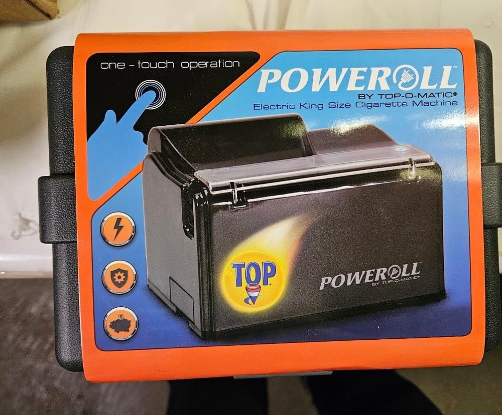 Top-O-Matic PoweRoll Electric Cigarette Machine