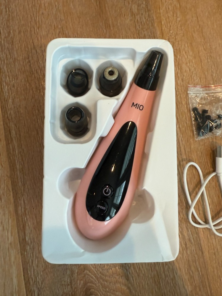 Spa Sciences MIO Microdermabrasion Pore Extraction Skin Resurfacing System Pink