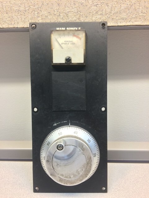 3-525-0990A Cincinnati Milacron Panel MPG Pulse Generator & Load Meter.