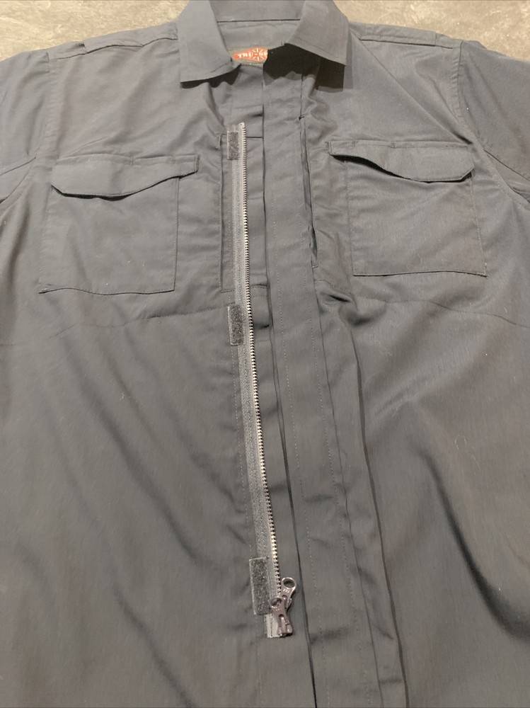 Tru Spec Small Regular Full Zip Tactical Uniform Shirt