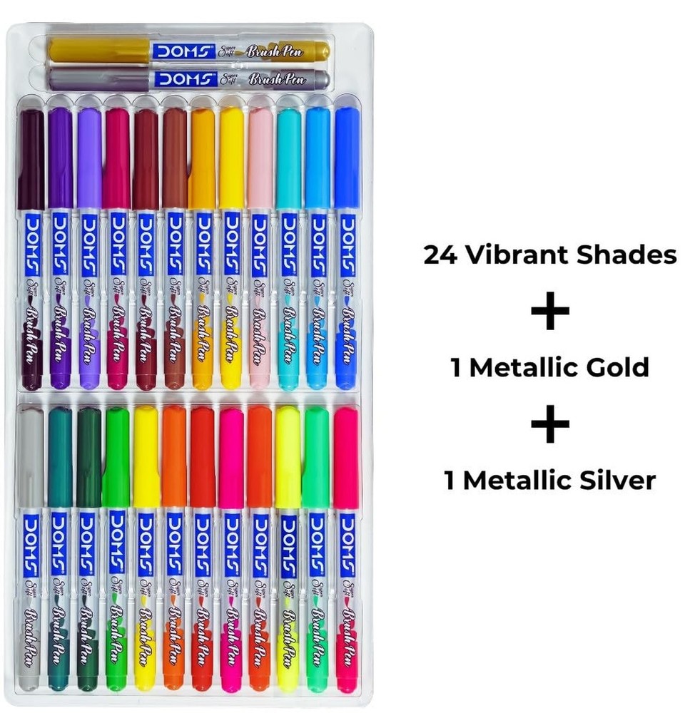 Doms Brush Pens (26 Shades)