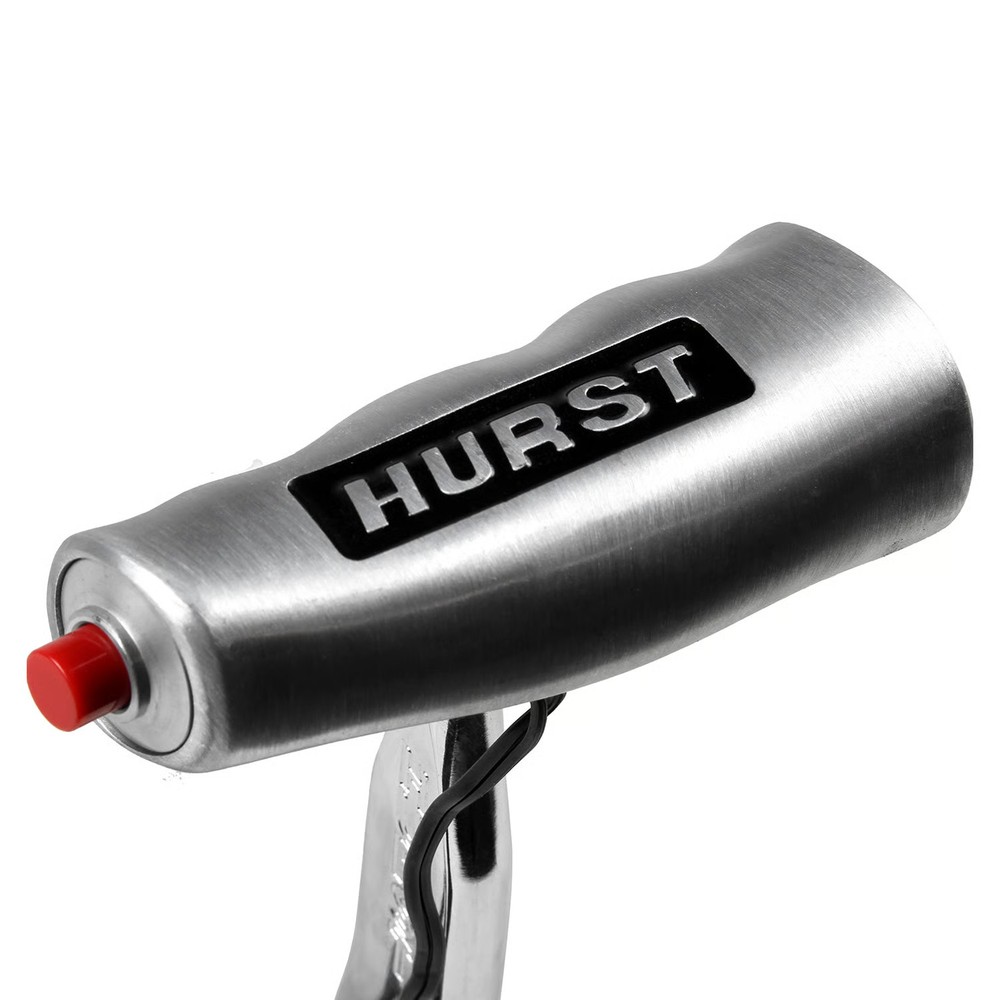 Hurst 1530010 Universal T-Handle - Brushed with 12V Switch