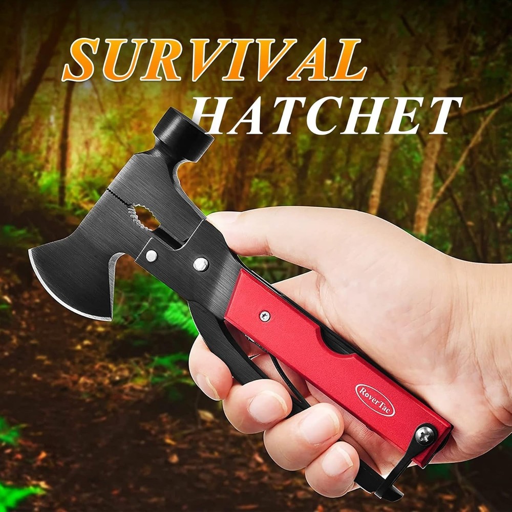 Stainless Steel Multitool Axe - Essential Camping Companion