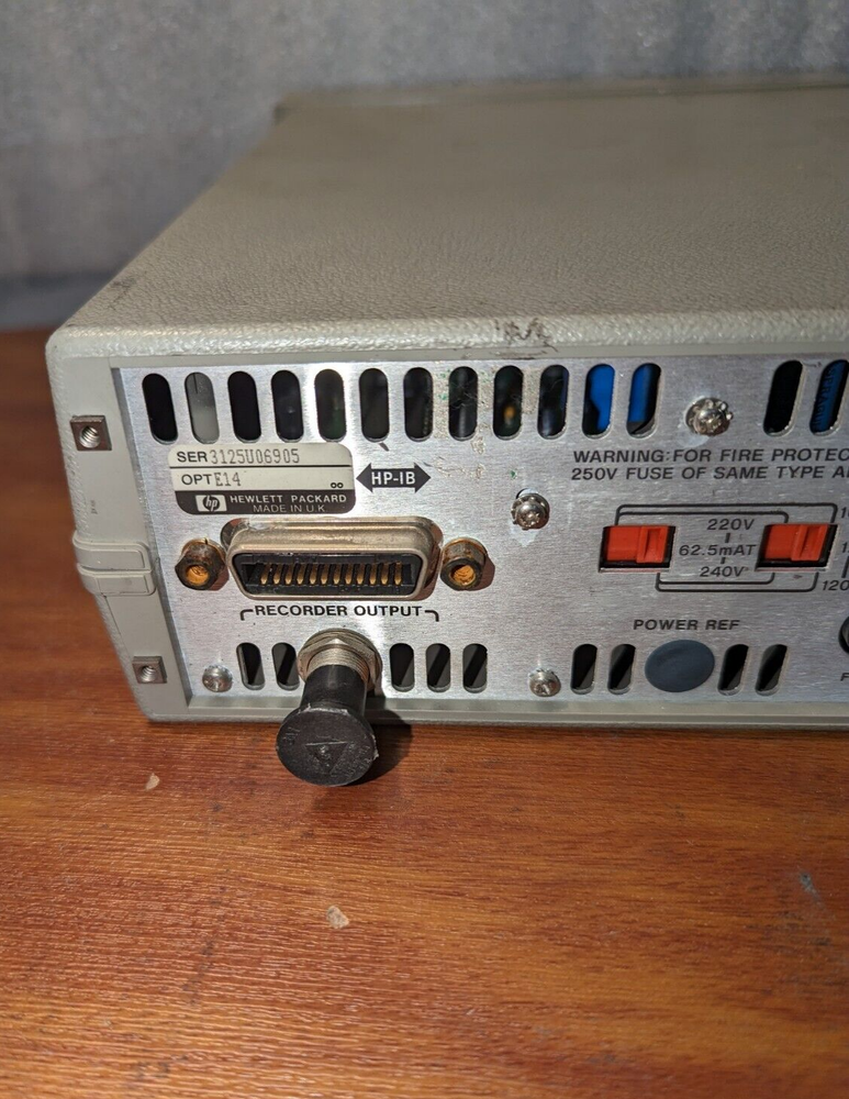 HP Hewlett Packard 437B Power Meter W/O Sensor, Pre-Owned.