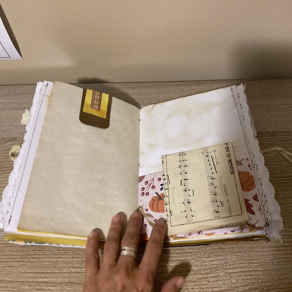 Junk Journal Fall Themed 9.25 X 6