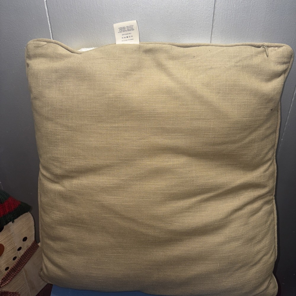 Jonathan Adler Happy Chic Lola Beaded Pillow 18" x 18" EUC