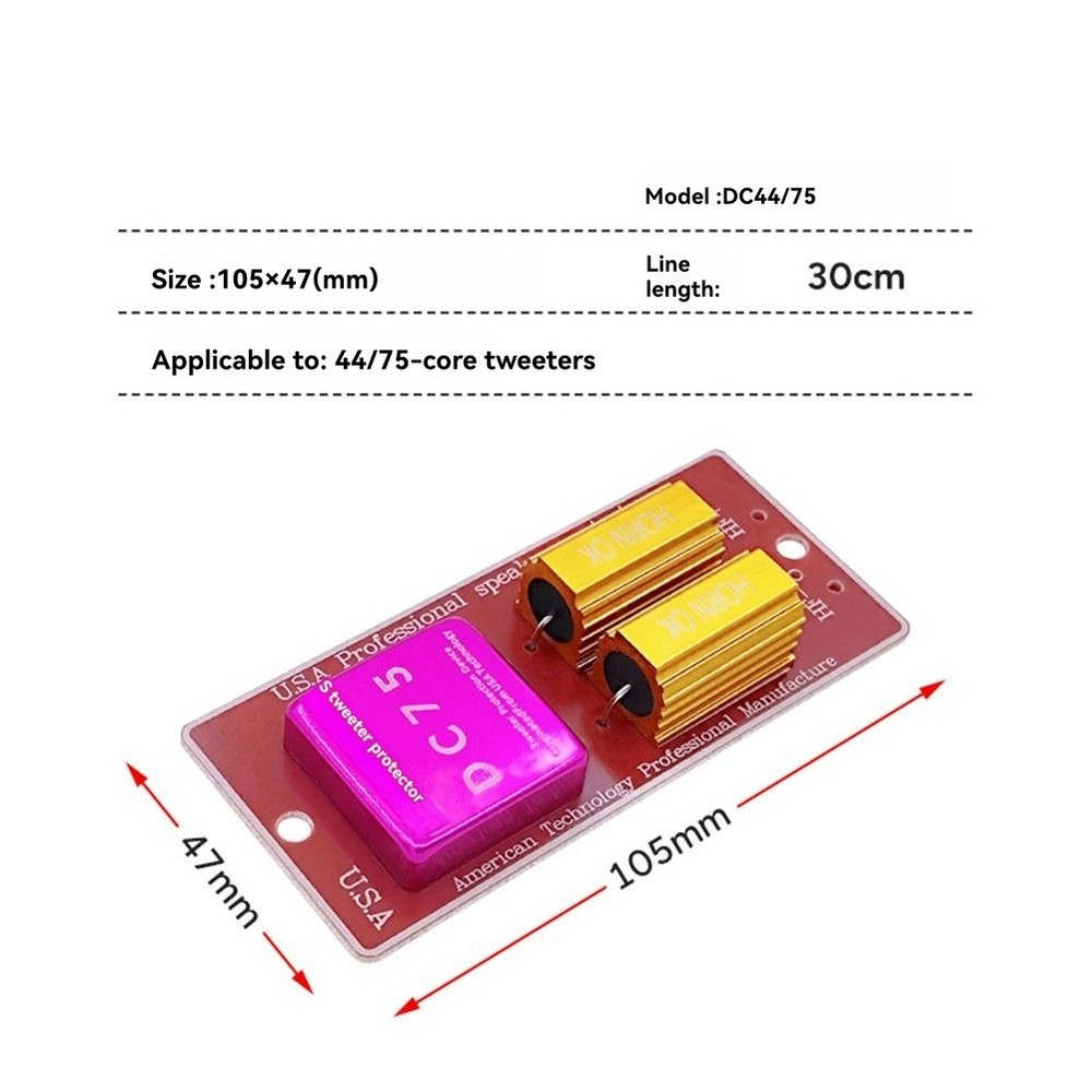 High Frequency Speaker Board Professional -Burn Protector Crossover7608