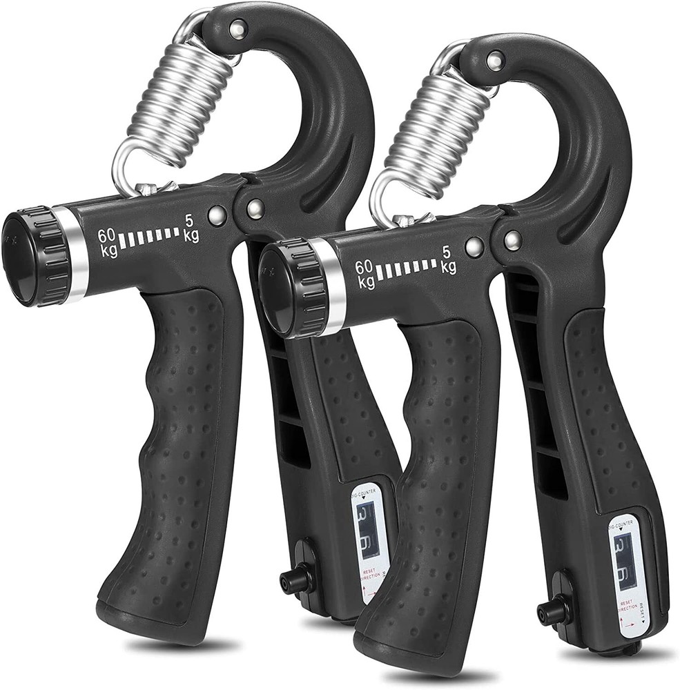 Hand Grip Strength Power Trainer Gripper Strengthener Adjustable Automatic Count