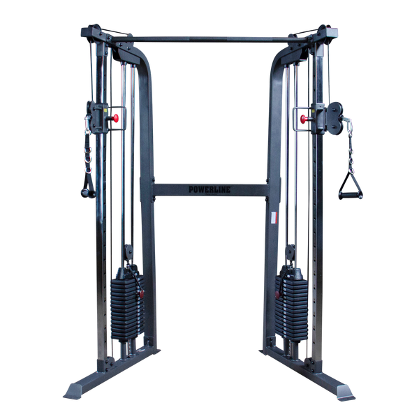 Body-Solid Powerline Functional Trainer Cable Machine, Dual 160lbs (PFT100)