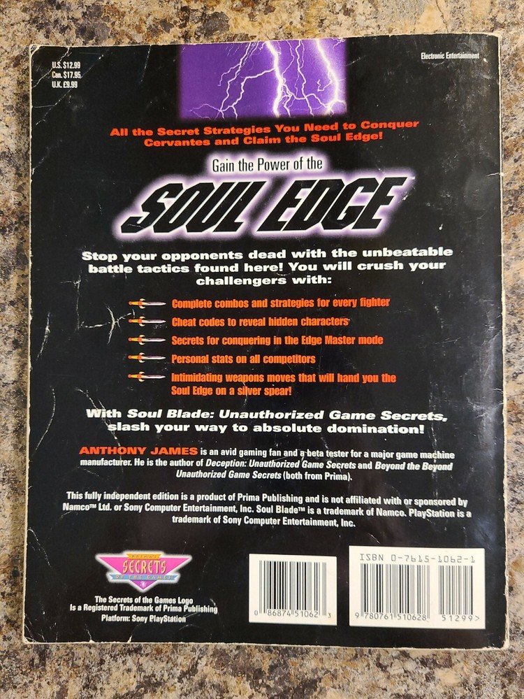 Soul Blade Prima Guide Used