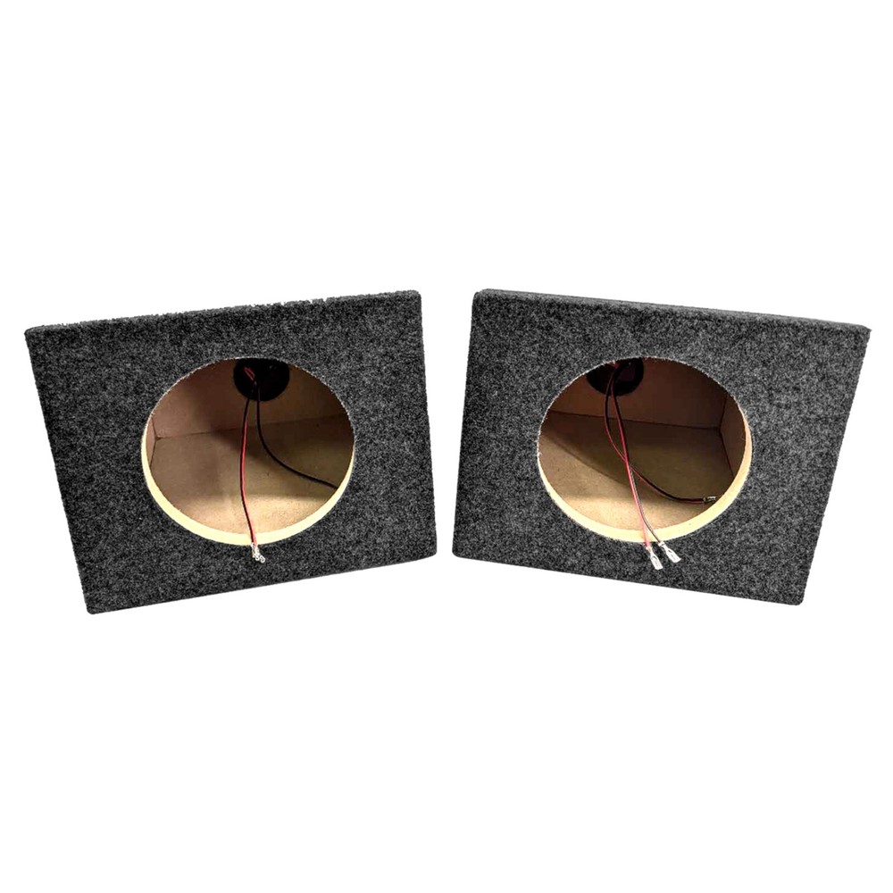 SDX 6.5" Wedge Speaker Enclosure w. Internally Pre-Wired Fast-On Terminal(Pair)