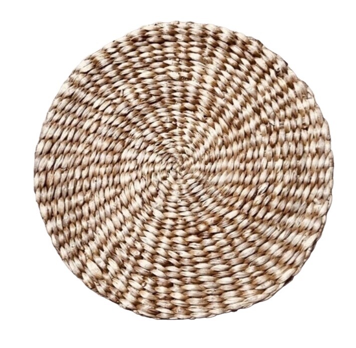 placemats water hyacinth handmade ( 4 pcs )