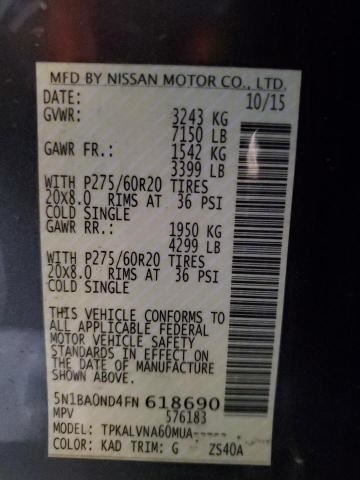 Temperature Control Front Fits 13-15 ARMADA 2535710