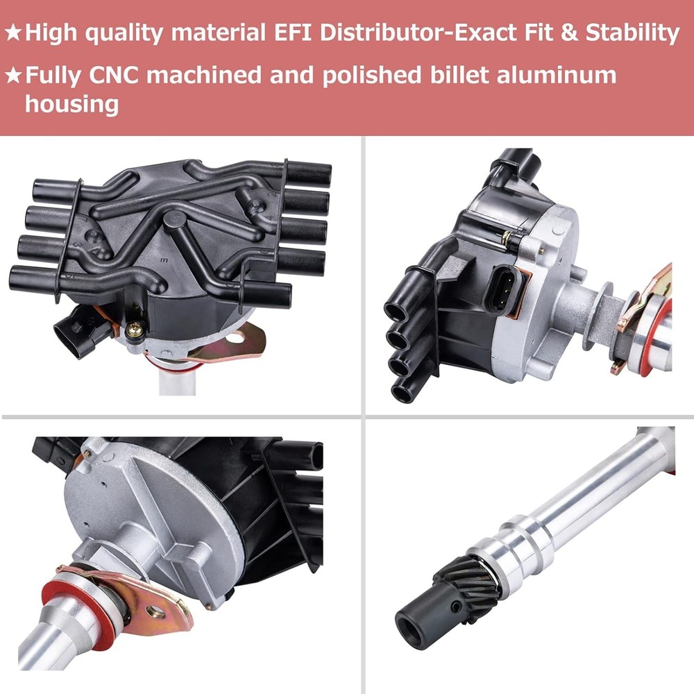 Ignition Distributor LaMulaAuto Compatible with Chevy GMC Vortec 5.7L 5.0L...