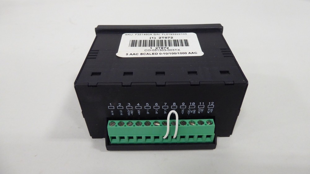 Simpson 2T872 Digital Panel Meter F351460A
