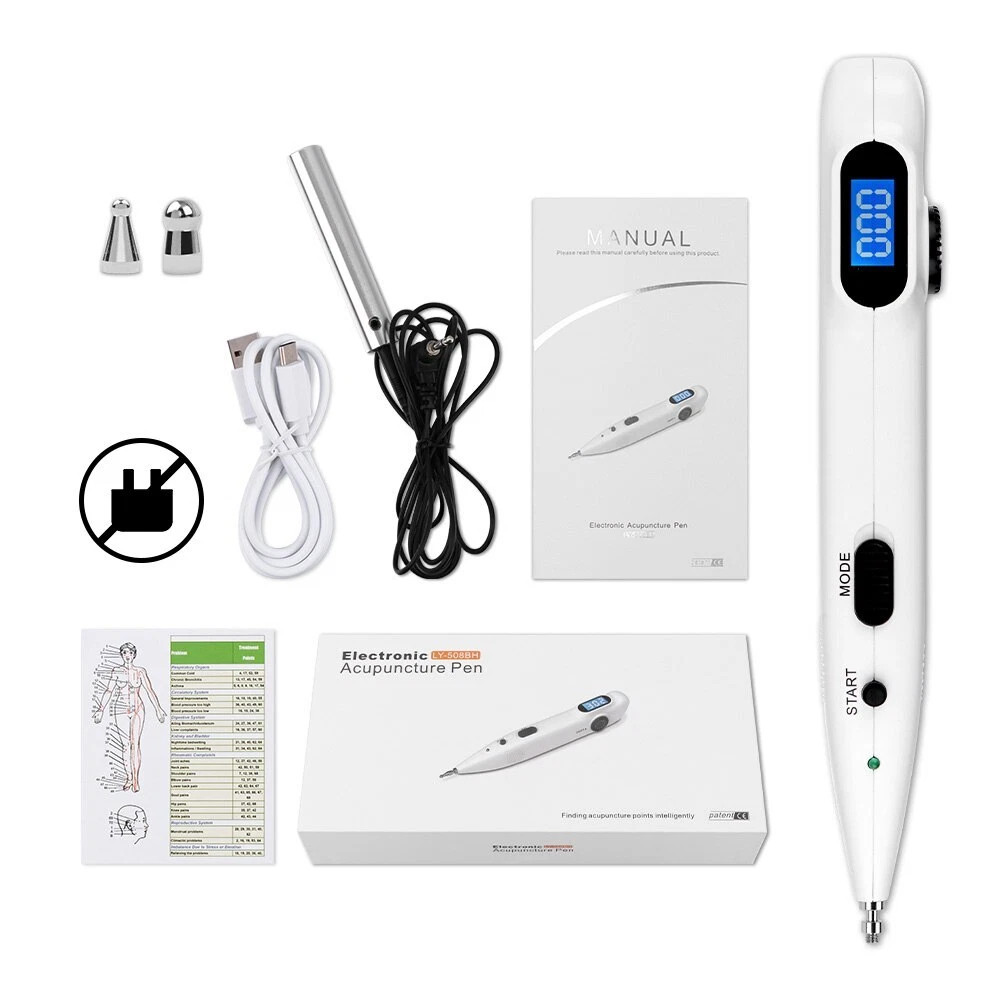 New Acupuncture Pen |Digital Display Electro Acupuncture Point Device Massage
