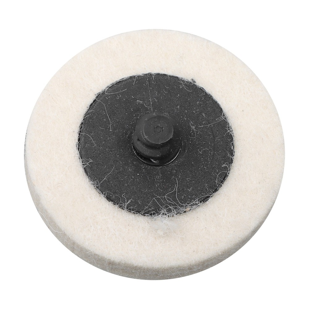 LABLT 30× 2" Compressed Wool Fabric Sanding Disc Buffer Pad Holder w/ 1/4" Shank