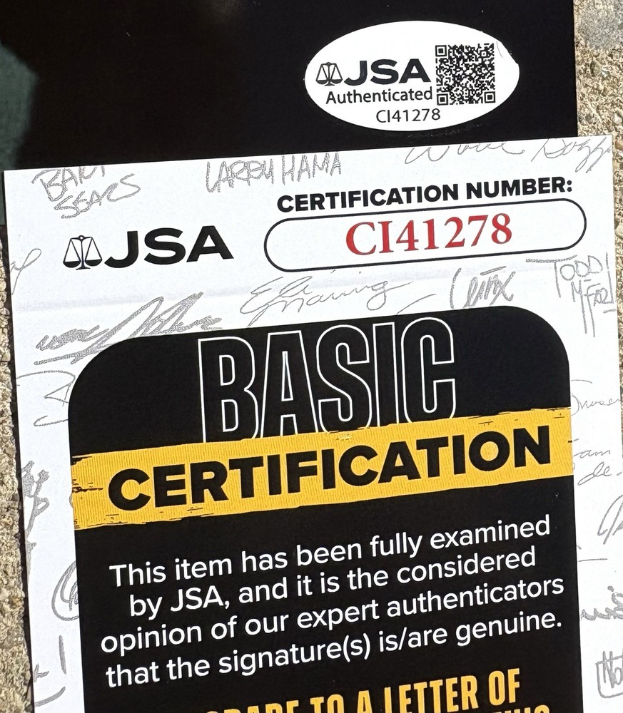 MAX RICHTER Composer SIGNED 8x10 Photo JSA COA B