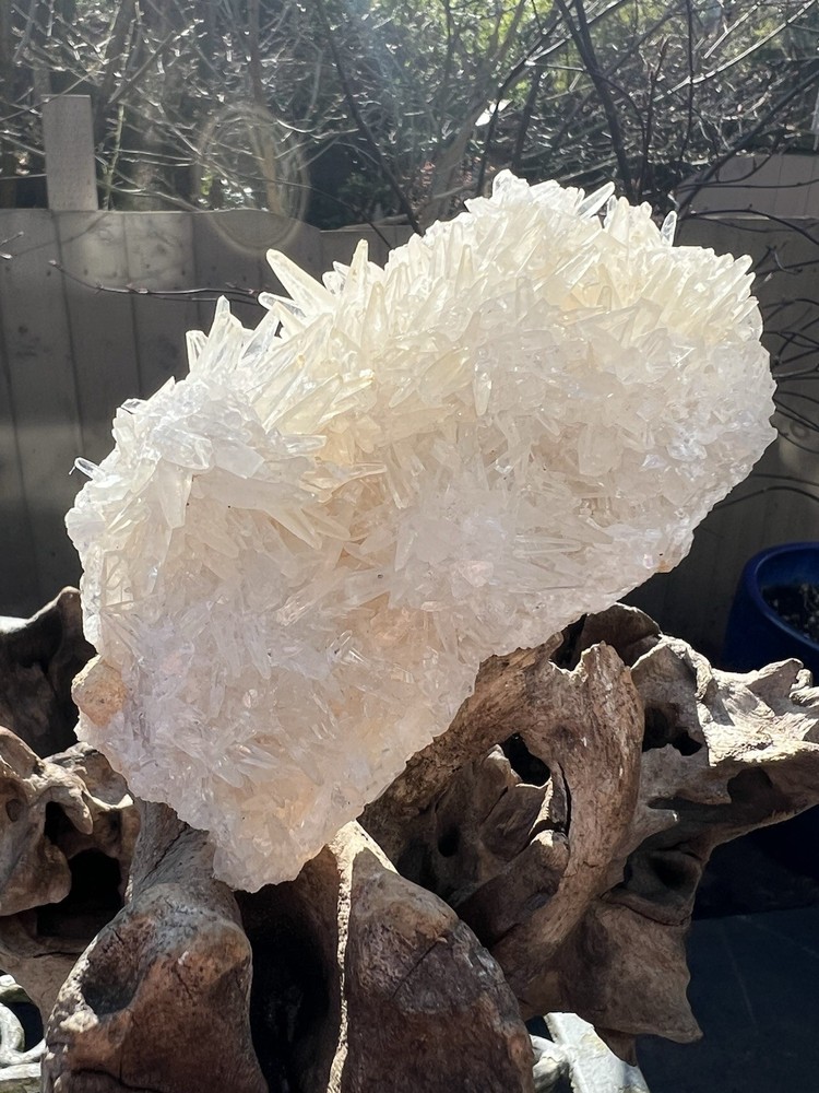 Calcite Spiky Cluster Crystal Patterns 250g 4