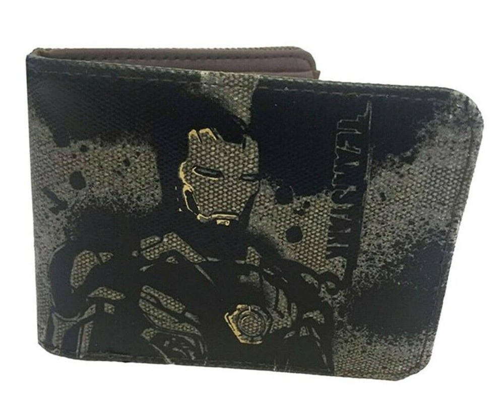 Marvel Iron Man Canvas Bi-Fold Wallet