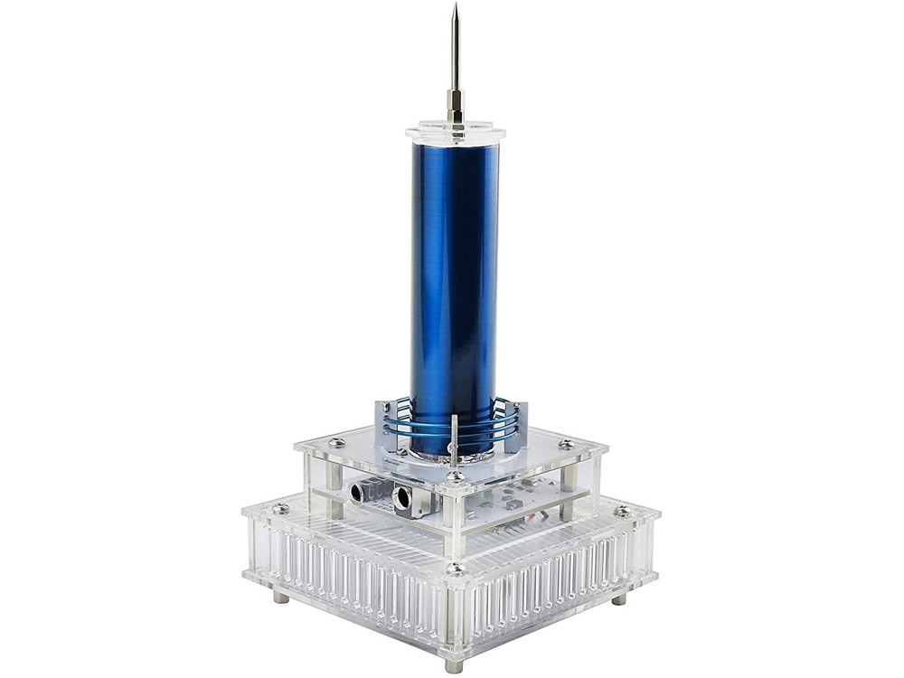 Big Tesla Coil with Acrylic Base Shell