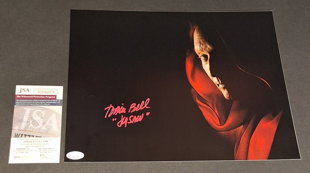 Tobin Bell Signed Autographed 11x14 Jigsaw SAW JSA COA