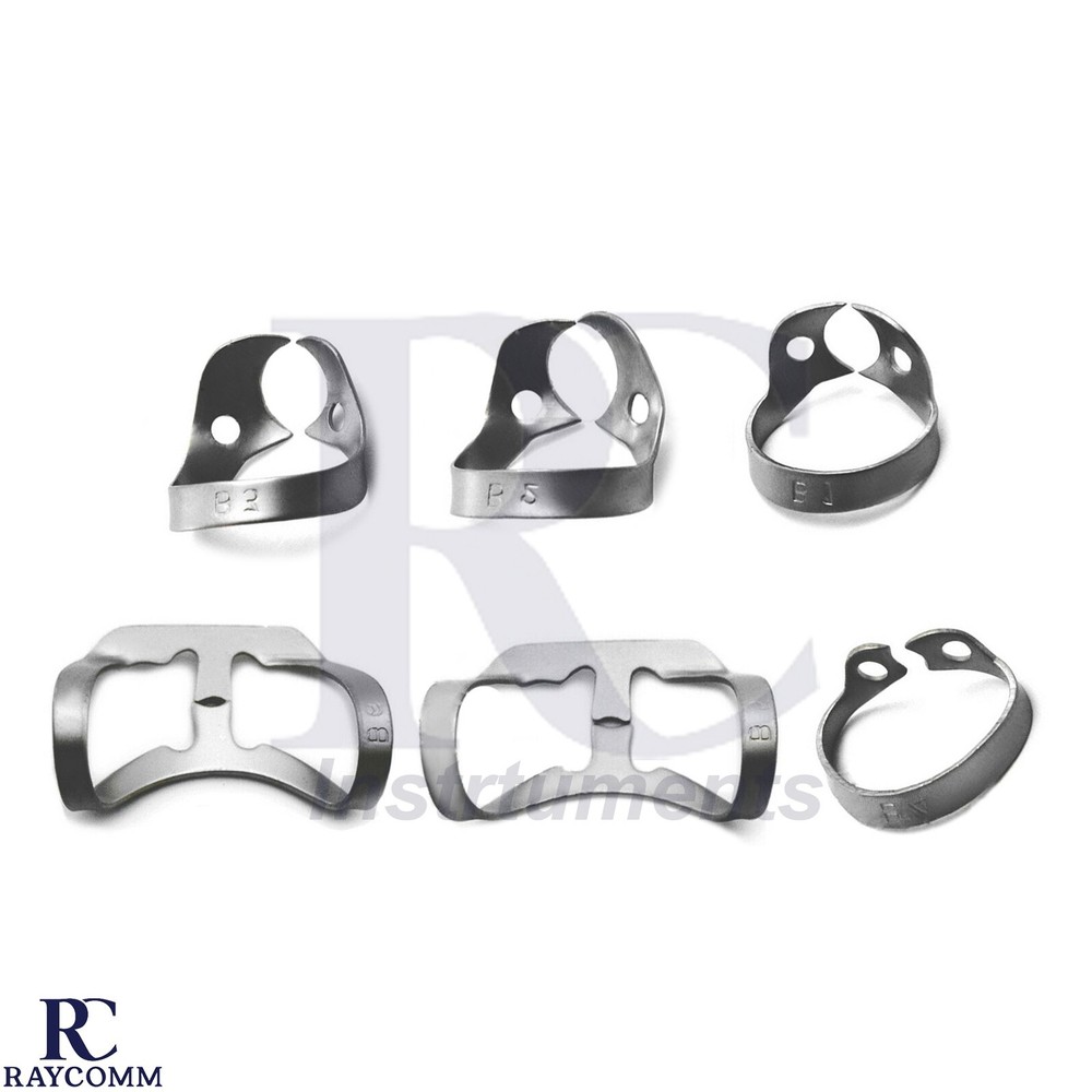 Universal Rubber Dam Set Ivory Light Forceps Dental Dams Frame Endodontic Tools