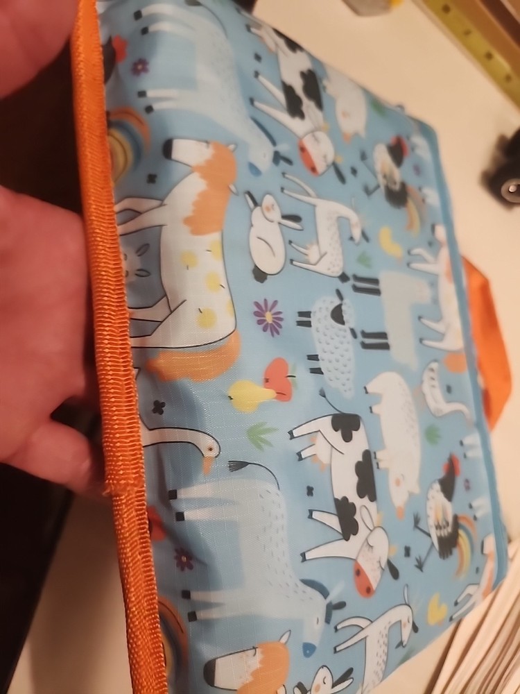 on the farm pencil case vintage
