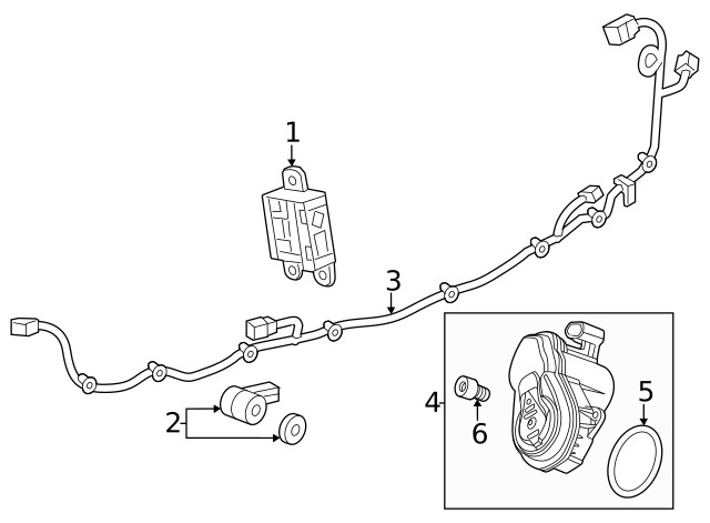 Genuine GM Harness 85536988