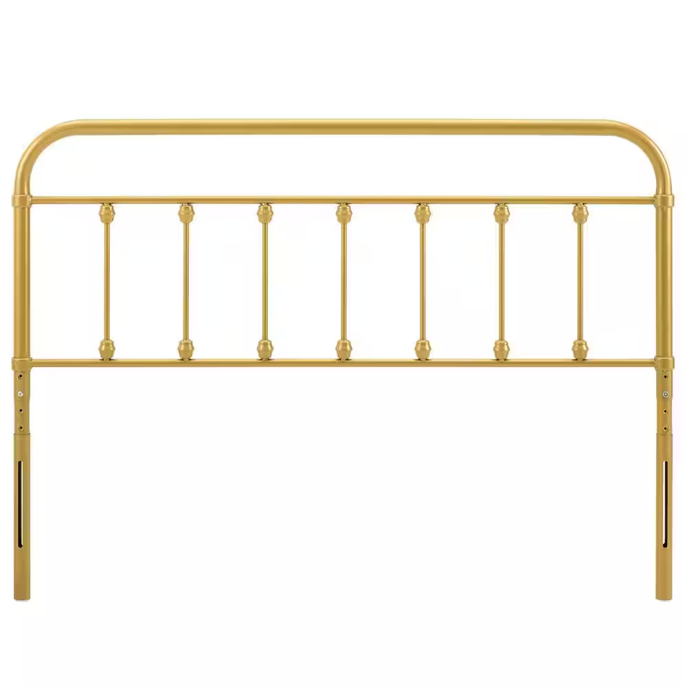 Sage Gold Twin Metal Headboard