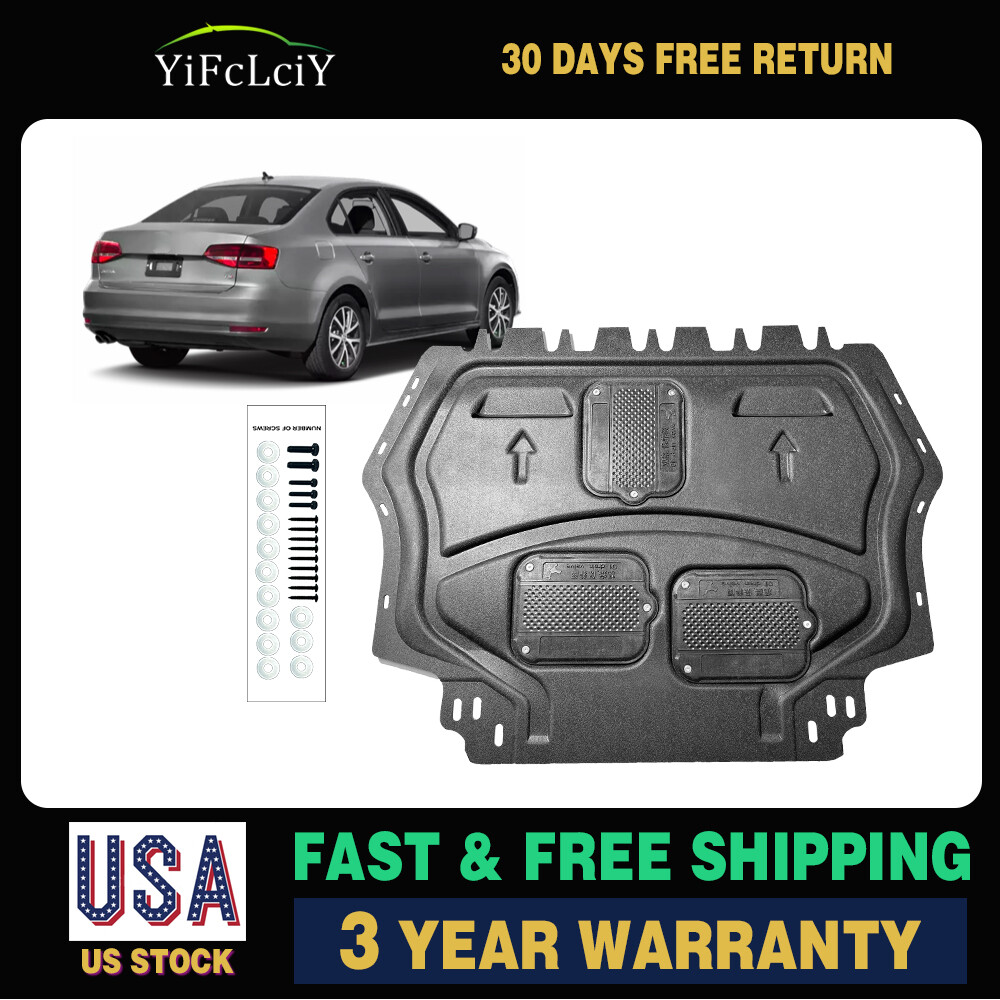 For VW Jetta 2007-2017 Front Engine Splash Shield Engine Cover Case Guard