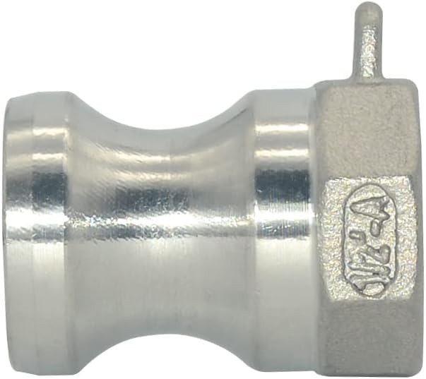 Efficient and Reliable 1/2" Type A Camlock Adapter - Stainless Steel 316 Fitting