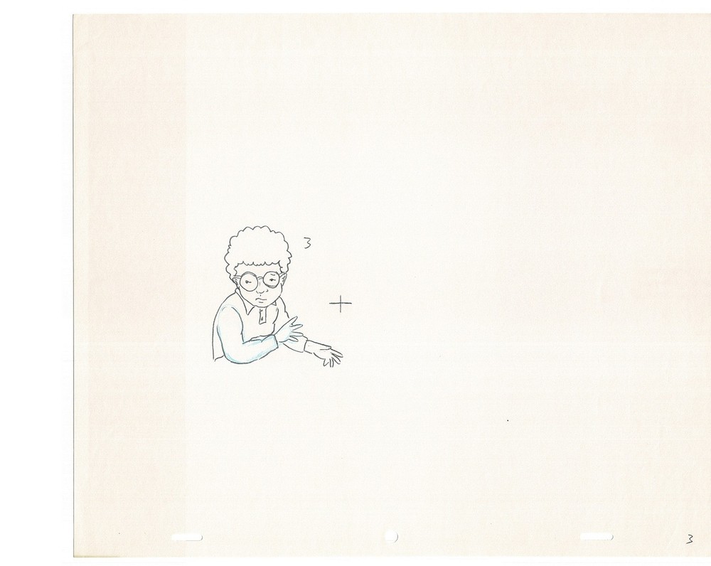 The Magic Bus Cel Drawing Production Cartoon Ivanick 1990s PD3